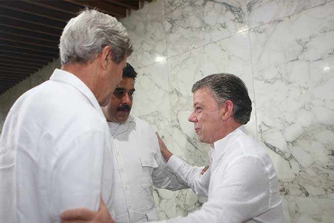 Presidente Nicolás Maduro se reunió con el secretario de EE.UU