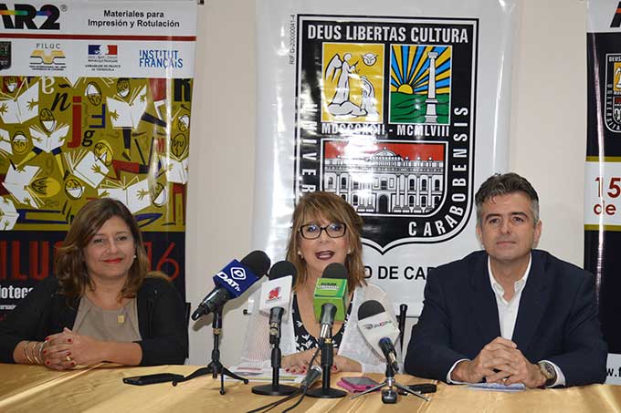 Jessy Divo de Romero Rueda de prensa Filuc