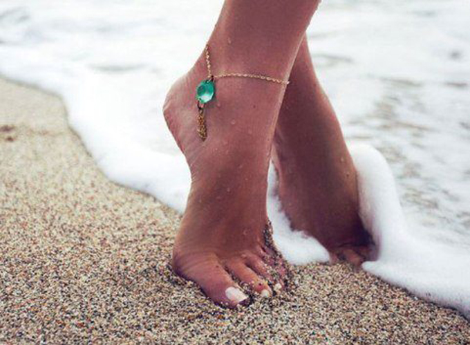 ¡Bellísimas" La moda de las tobilleras ha regresado