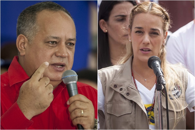 Diosdado Cabello y Lilian Tintori Diosdado Cabello respondió a Lilian Tintori