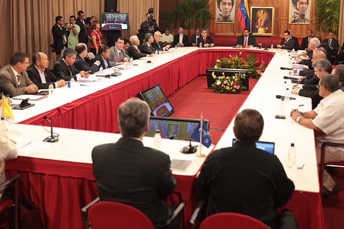 Dialogo gobierno y oposicion Dialogo gobierno y oposicion