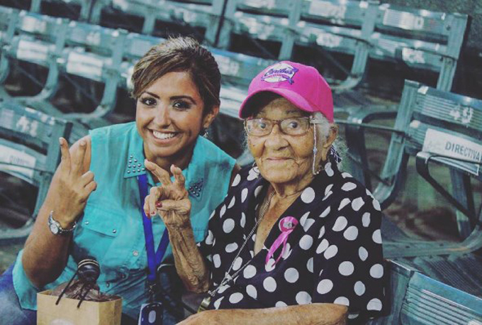 Natalie Silva tuvo una conversación muy amena con "Toquita" quien cumplirá el año que viene 100 años