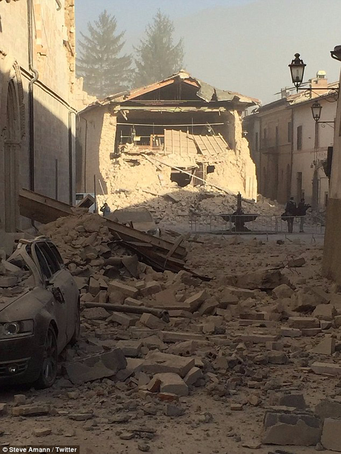 terremoto en Italia