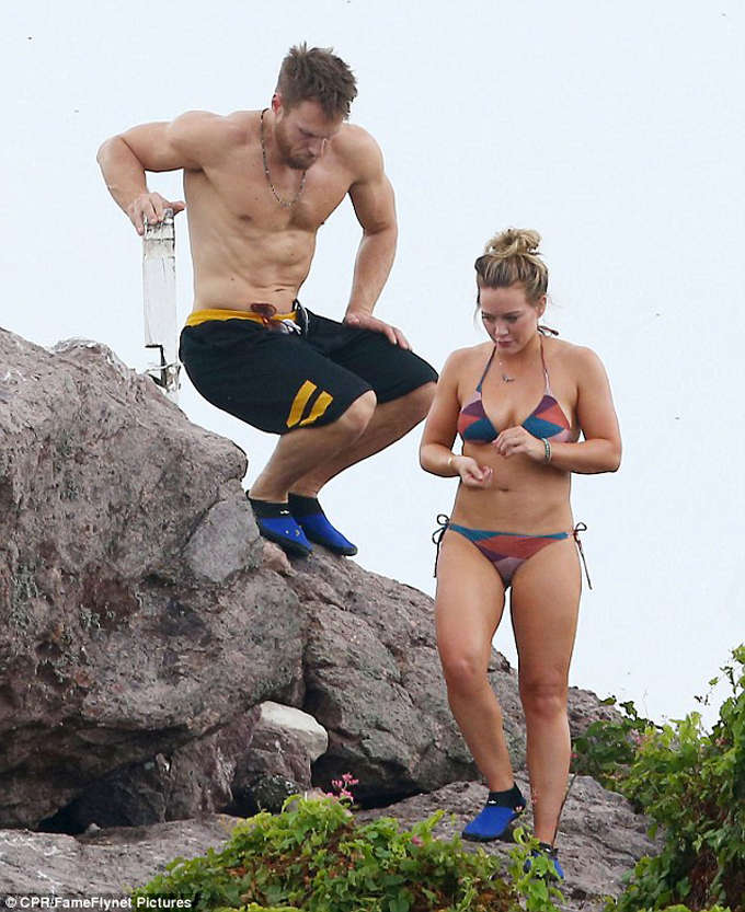 Hilary Duff y Jason Walsh