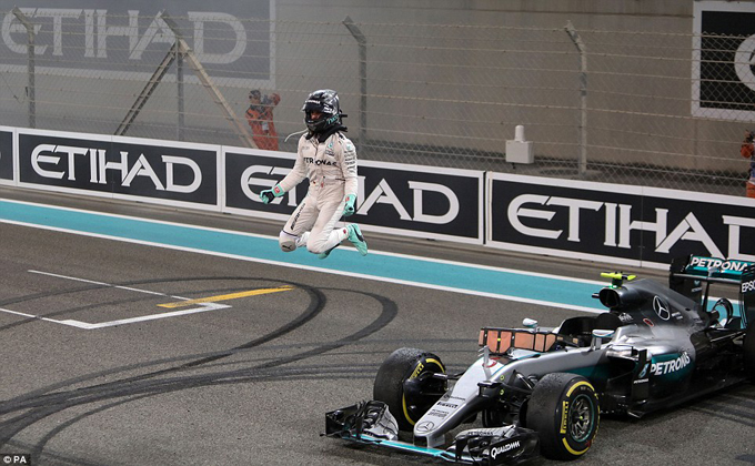 Nico Rosberg Abu Dhabi 