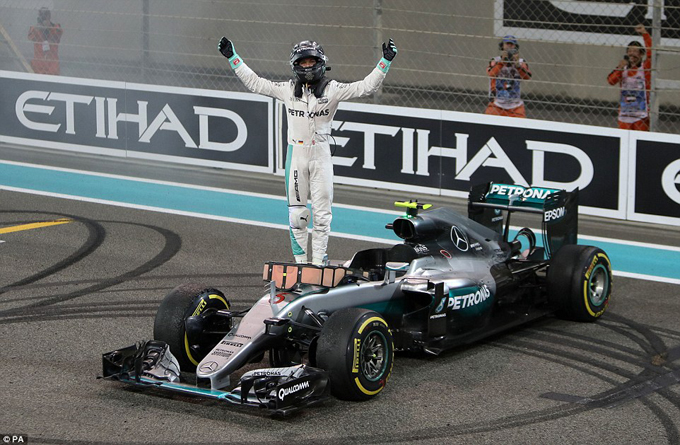 Nico Rosberg Abu Dhabi 