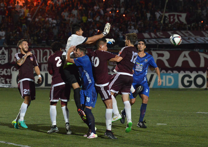 Carabobo FC contra Zulia 