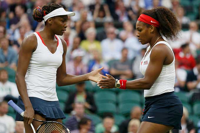 Hermanas Serena y Venus Williams