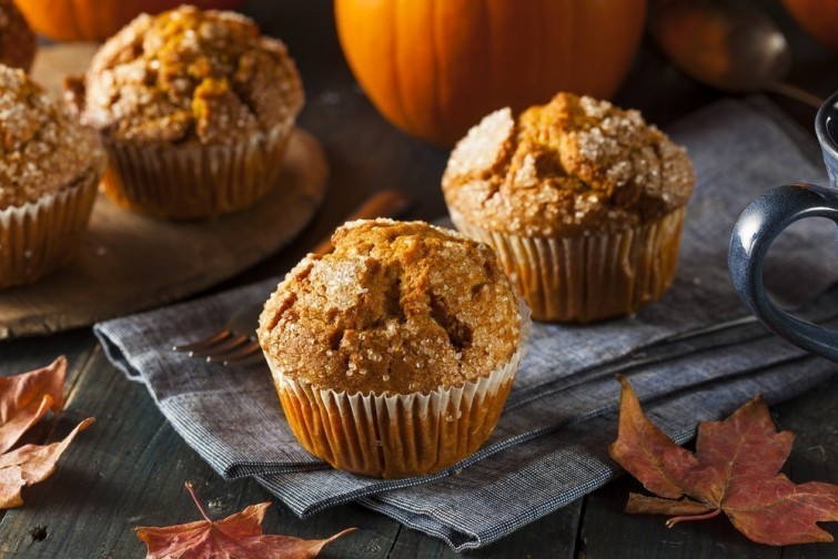 Muffins de auyama