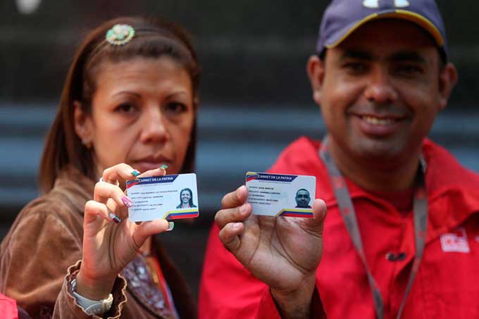 Puntos Carnet de la Patria 