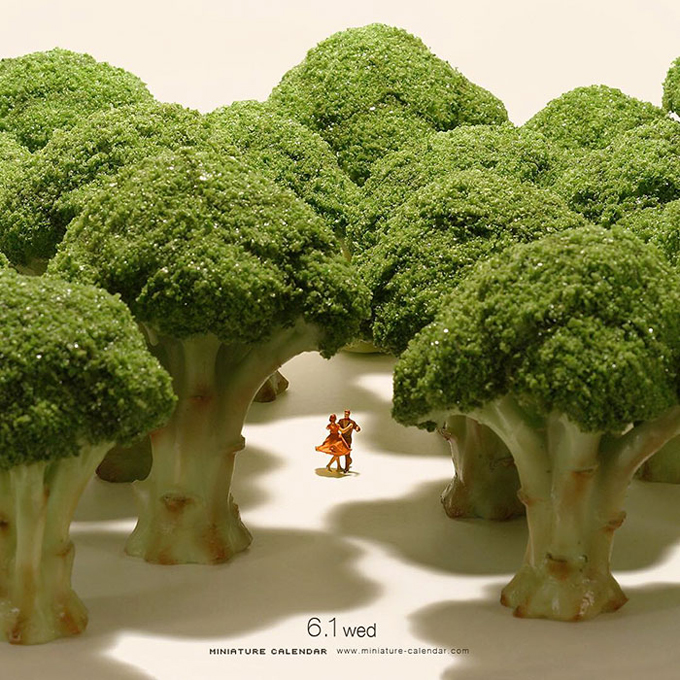  Mundo miniatura de dioramas
