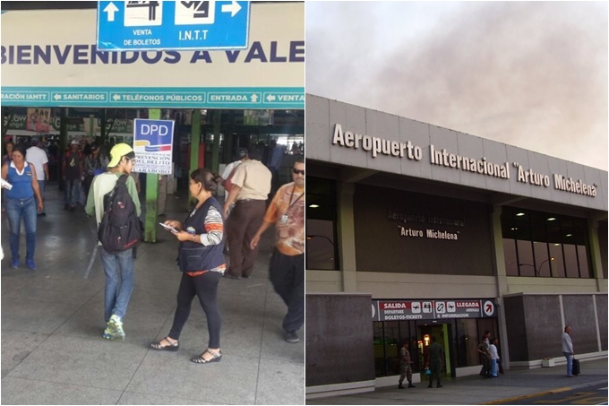 terminal y aeropuerto