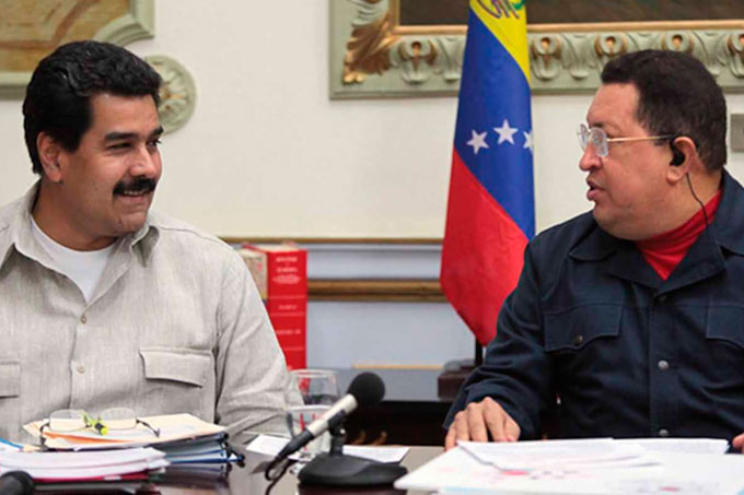Chavez y Maduro rememoró