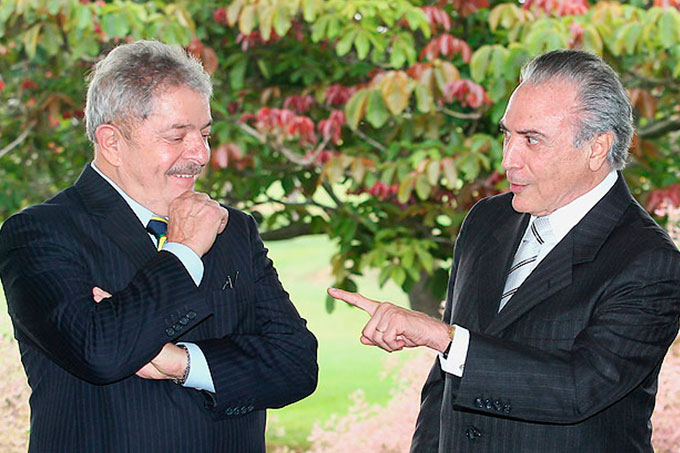 Temer y Lula