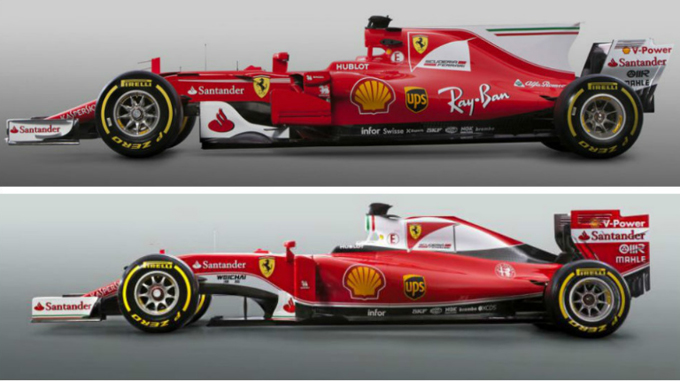 monoplaza de la escudería Ferrari
