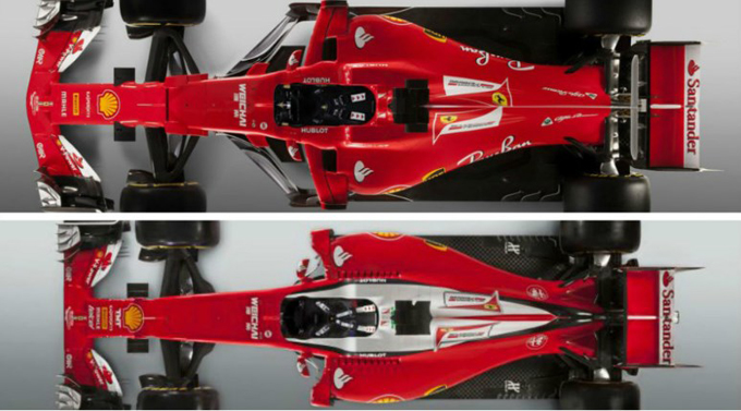 monoplaza de la escudería Ferrari