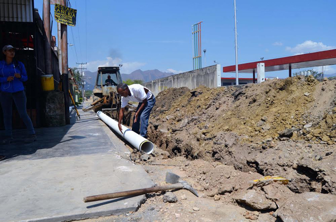 aguas servidas en Guacara