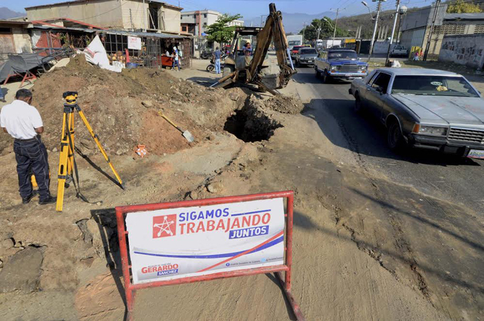 aguas servidas en Guacara