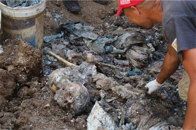 restos humanos