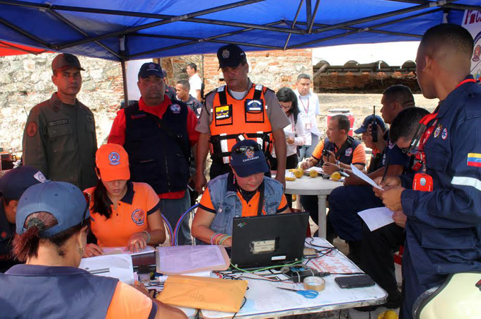 Simulacro Caribe