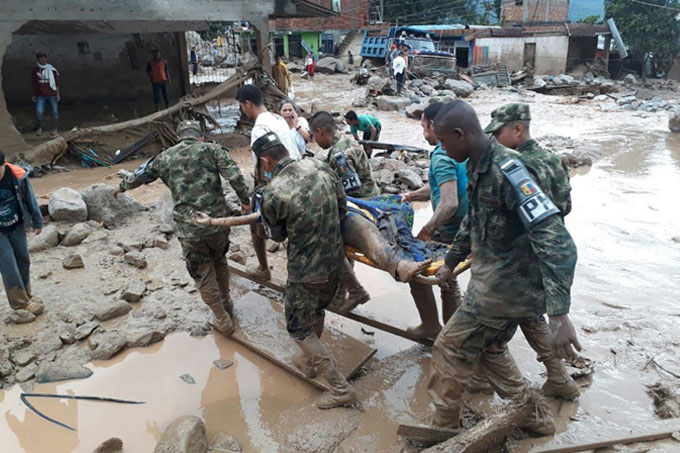 Fallecidos en COLOMBIA