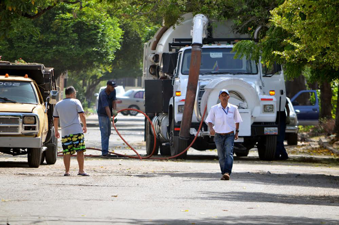 mantenimiento en redes de aguas servidas