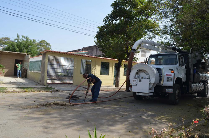 mantenimiento en redes de aguas servidas