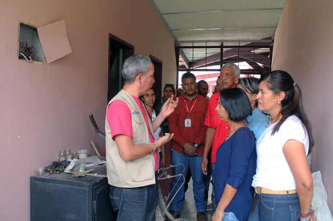 plan para recuperar escuelas dignas en Carabobo