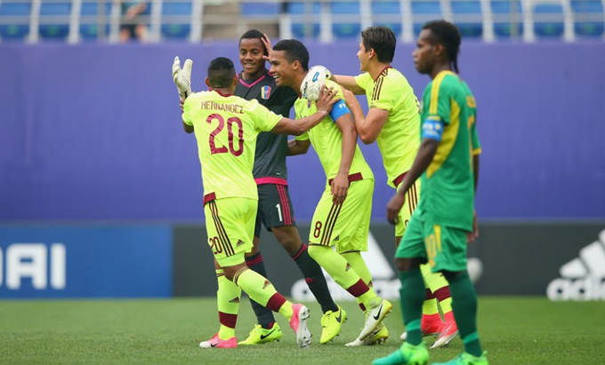 goleada Vinotinto