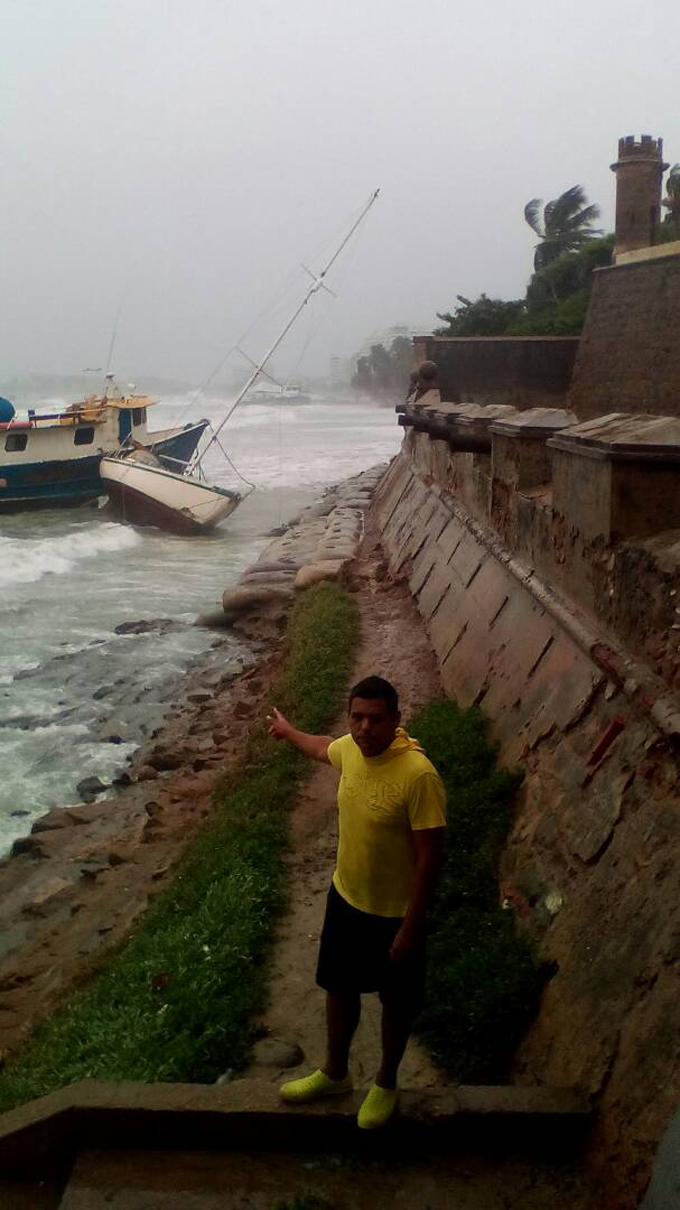 Nueva Esparta tormenta Bret