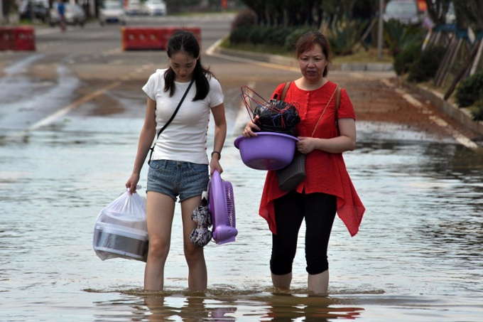 Inundaciones en China