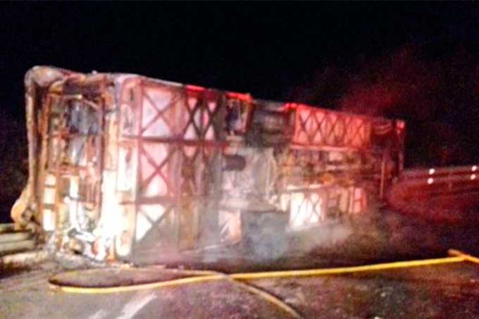 Accidente de tránsito en Ecuador