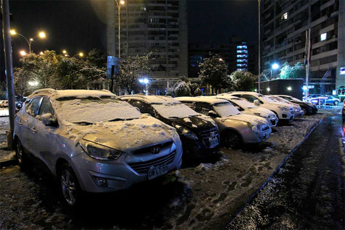 Nevada en Chile