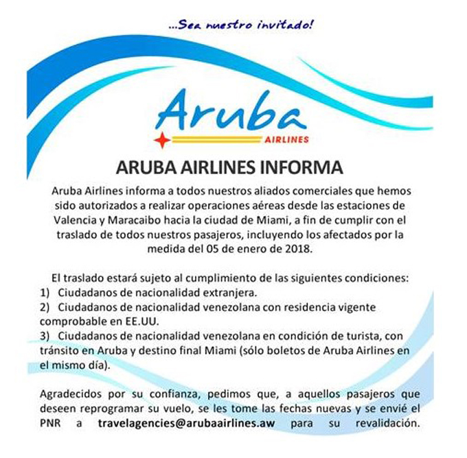 Aruba Airlines