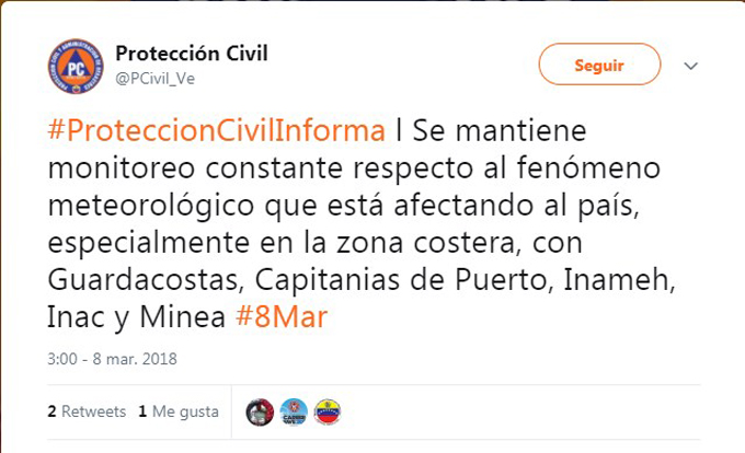 twitter proteccion civil